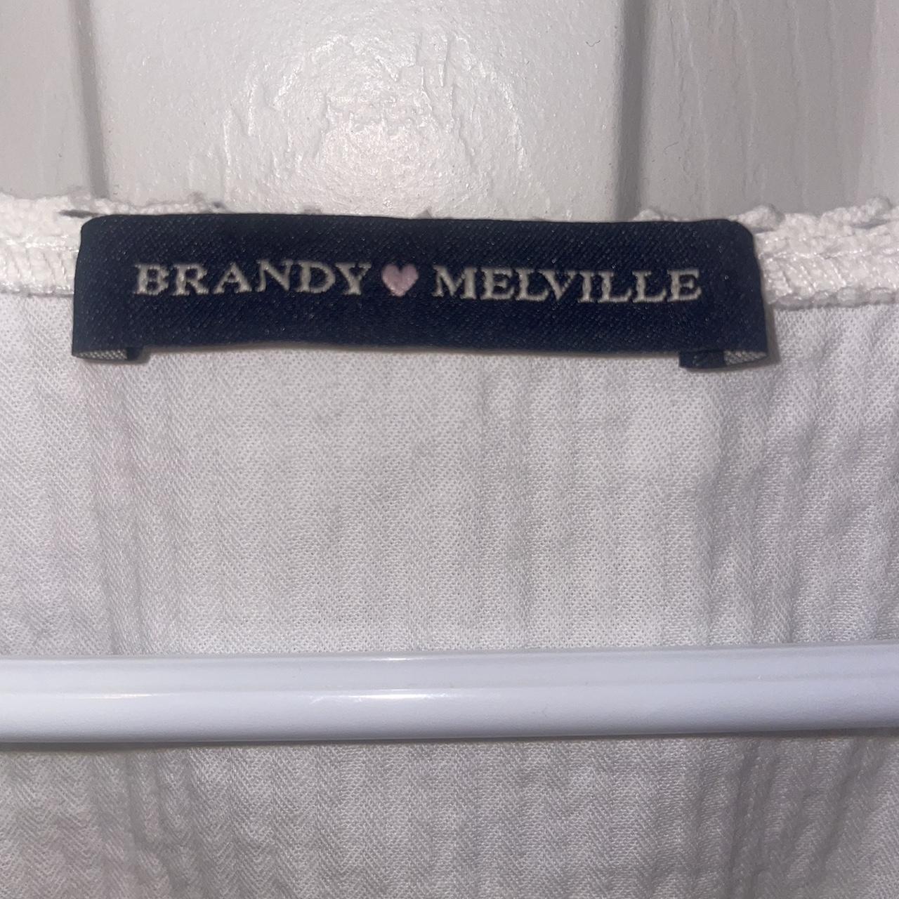 brandy melville blair top! worn once, a little snug... Depop