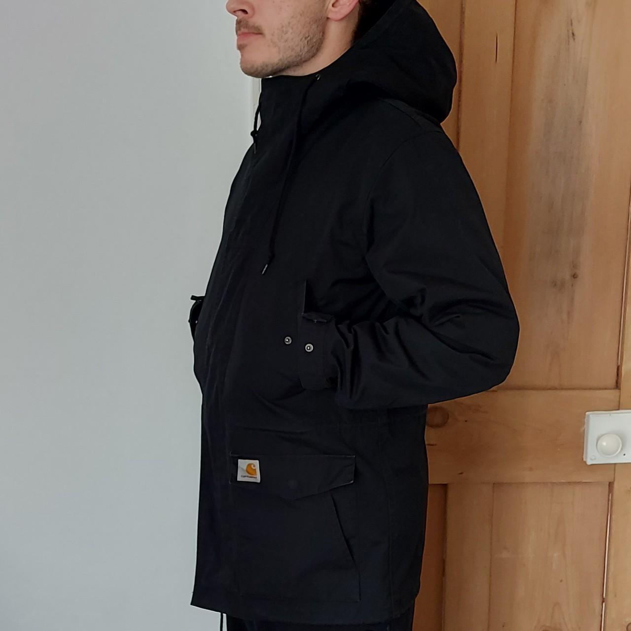 Carhartt battle shop parka black