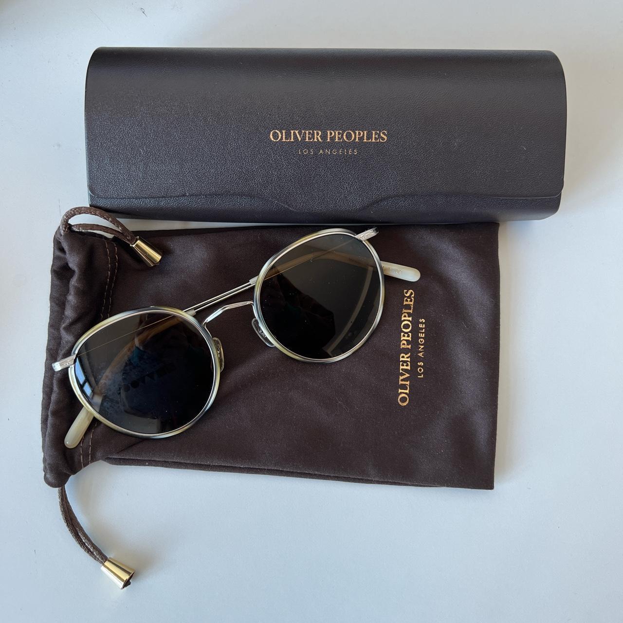 Oliver Peoples Women's Tan and Brown Sunglasses