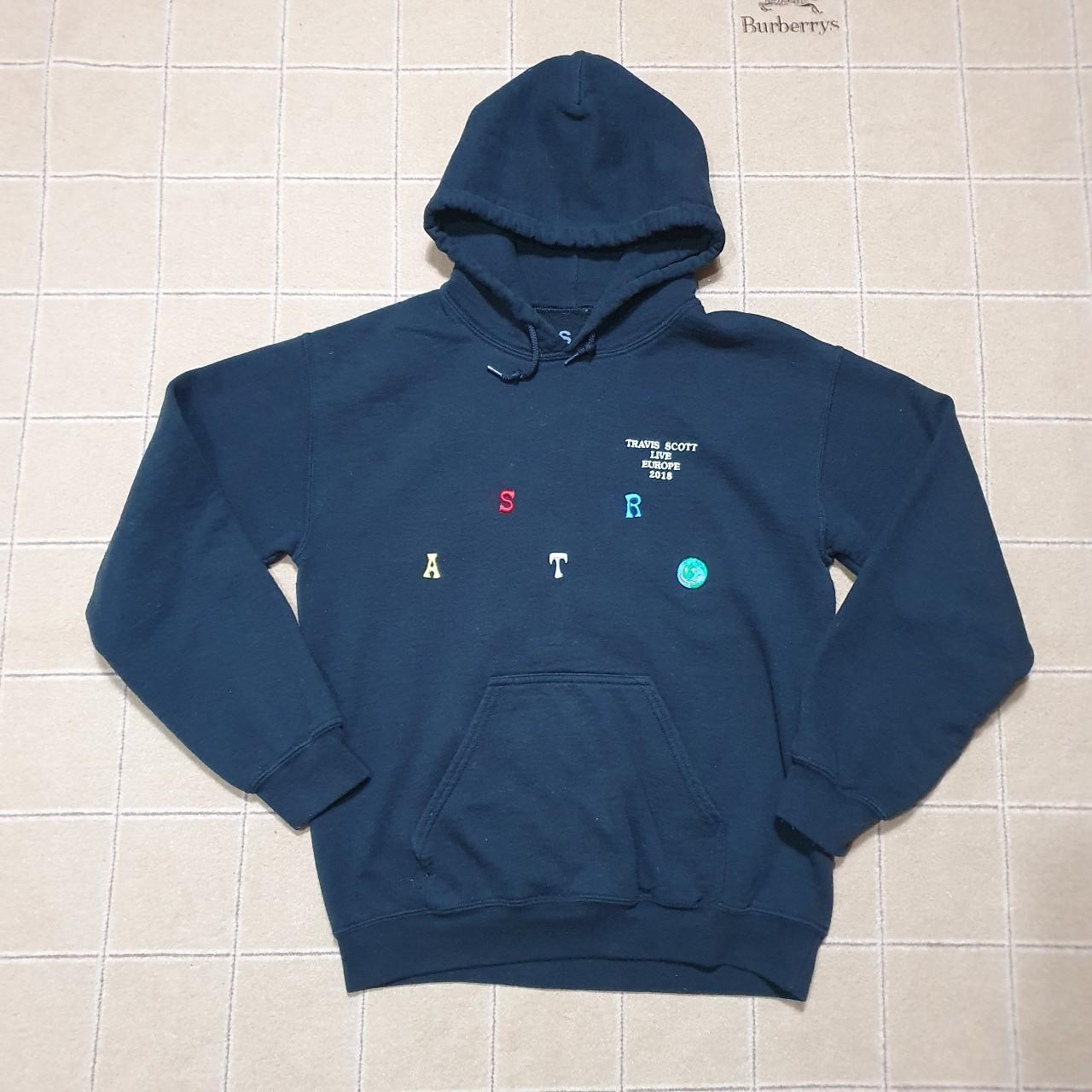 Travis scott embroidered on sale hoodie