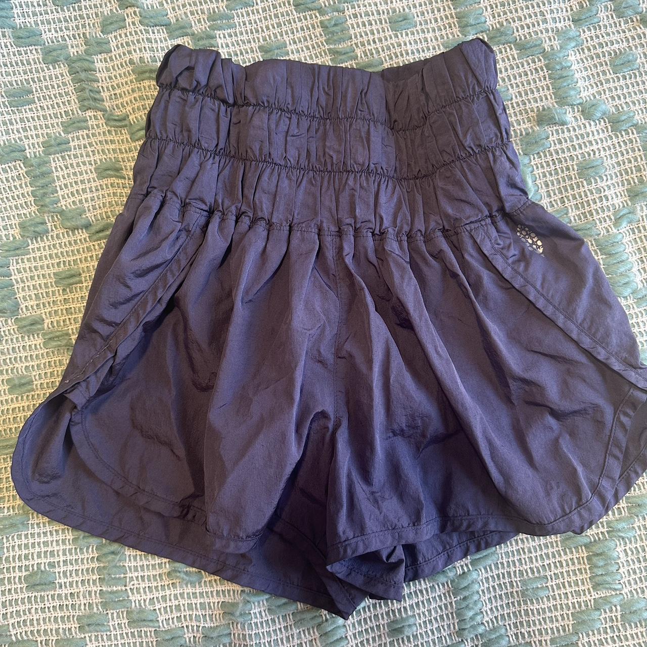 Free People Women's Purple Shorts | Depop