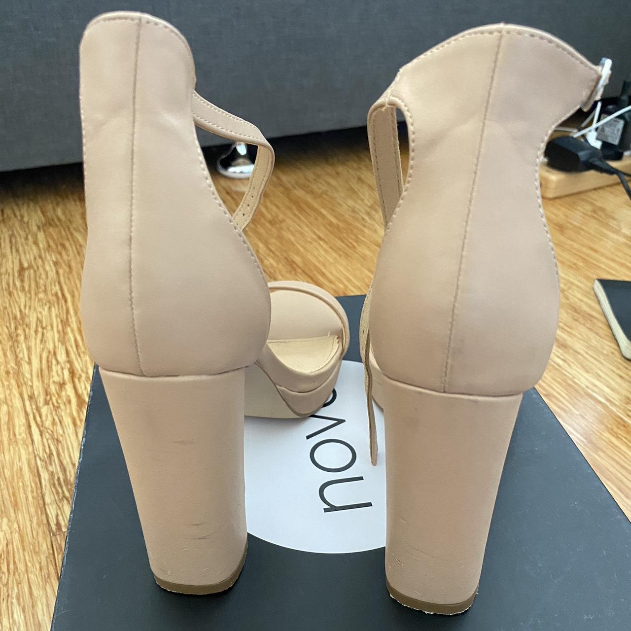 novo nude heels