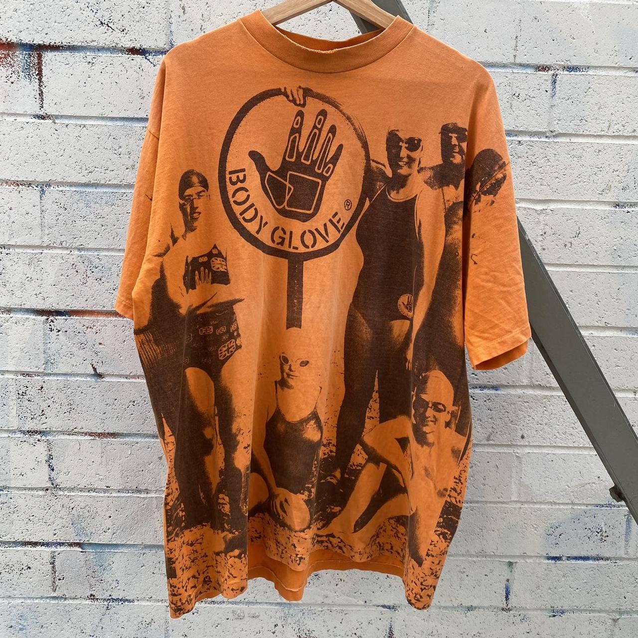 Body Glove Men's Orange T-shirt (8)