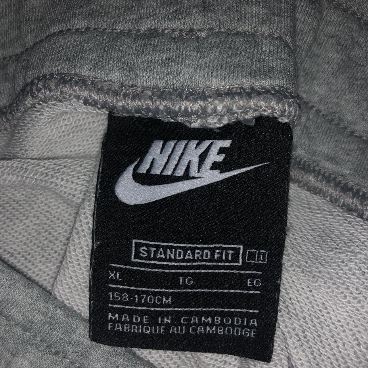 Nike Swoosh Joggers GREY Size junior XL No signs of... Depop