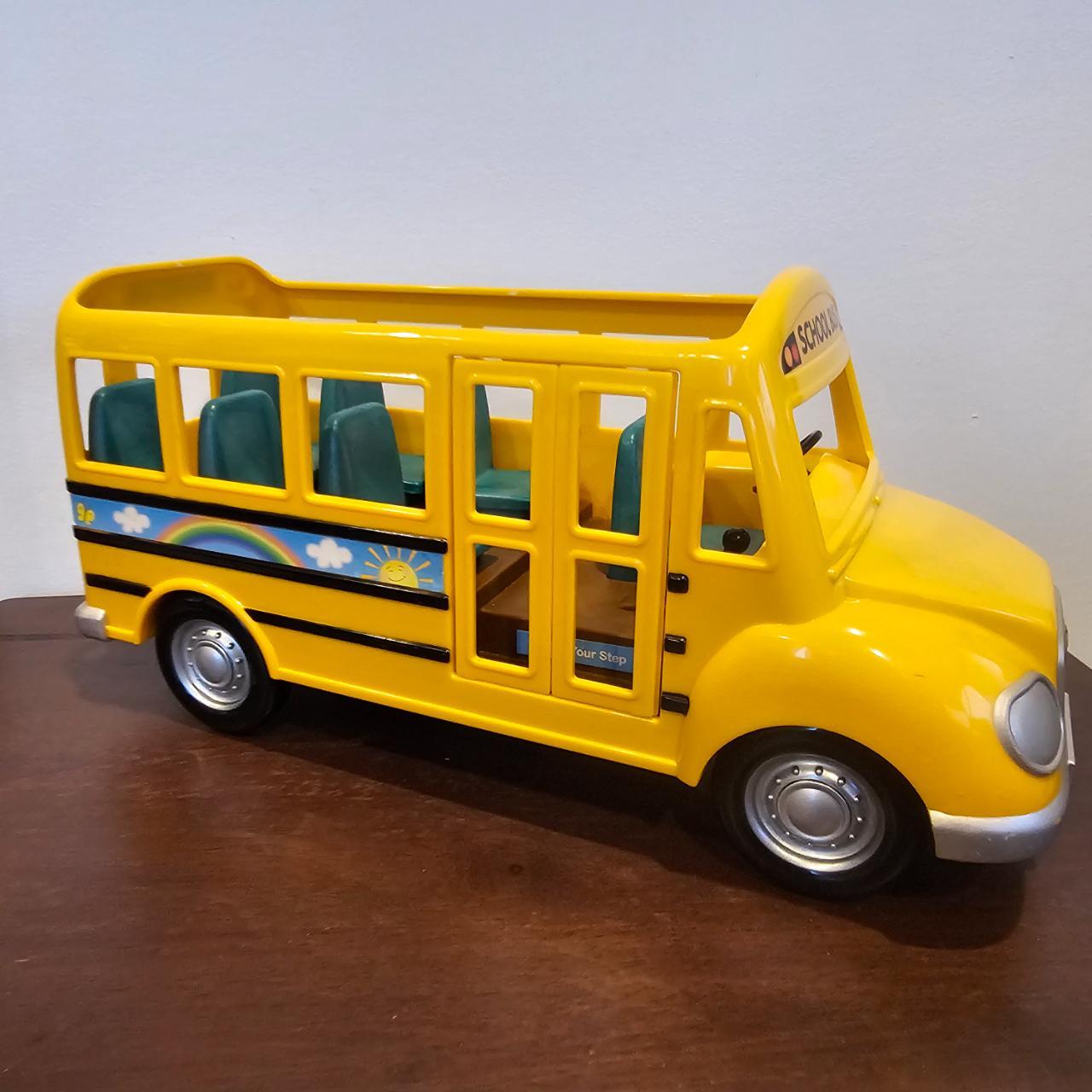 Calico Critters School Bus The vehicle can fit up. Depop