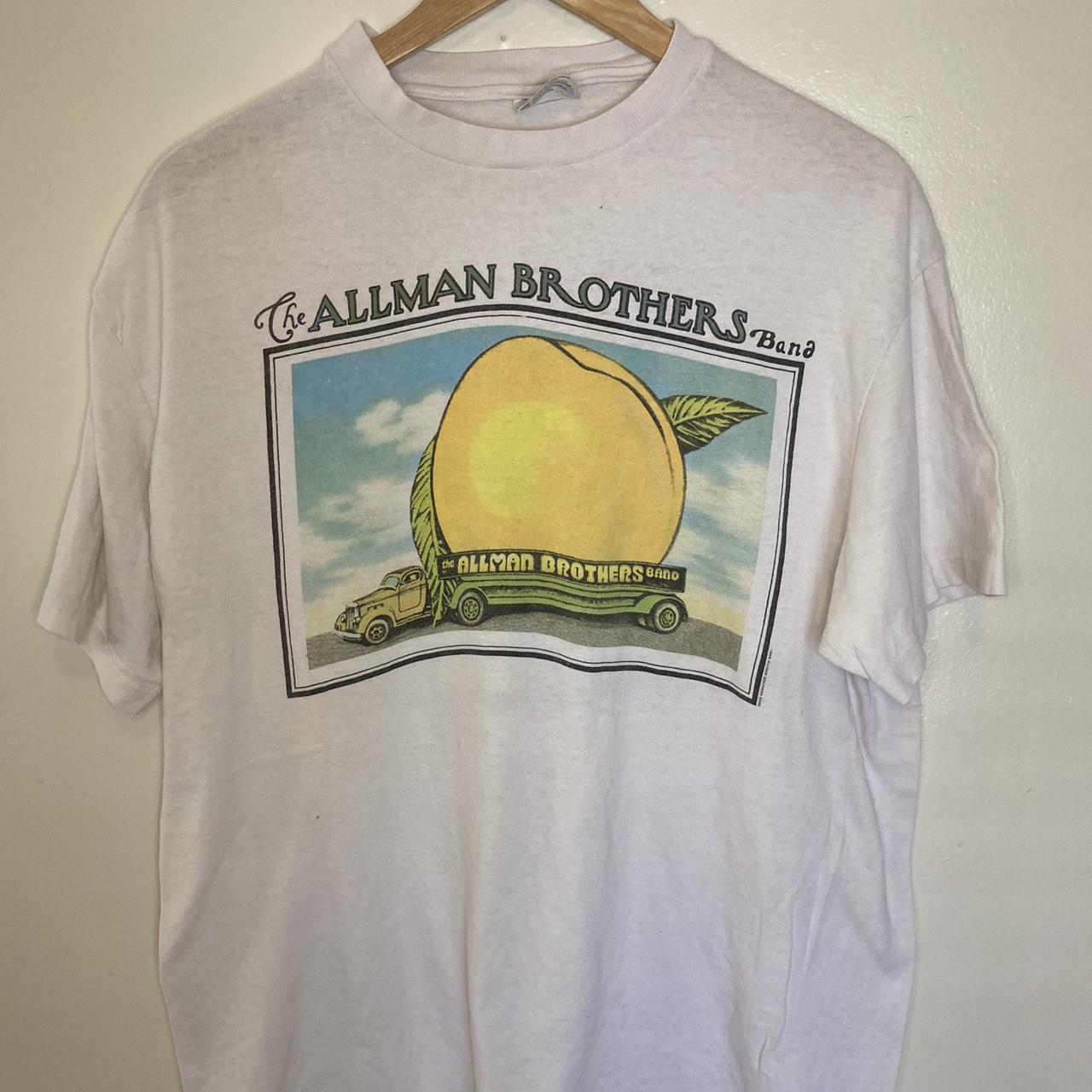 Vintage Allman Brothers band tour shirt from the... - Depop