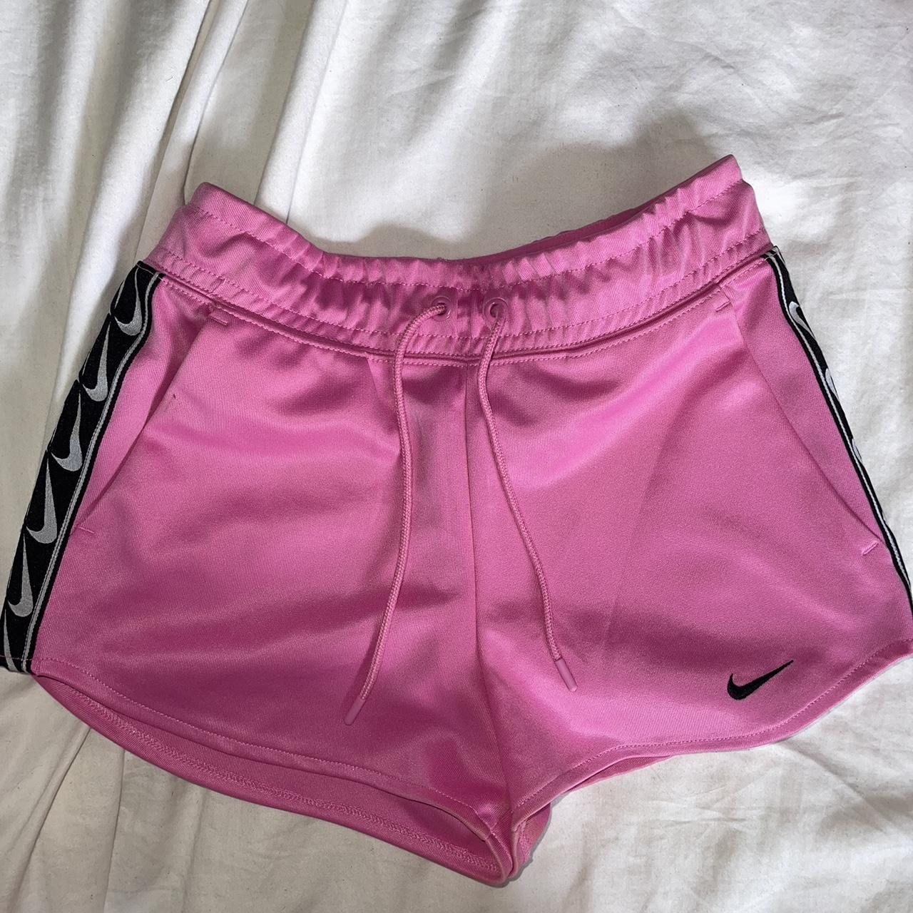 Candy pink Nike shorts - Depop