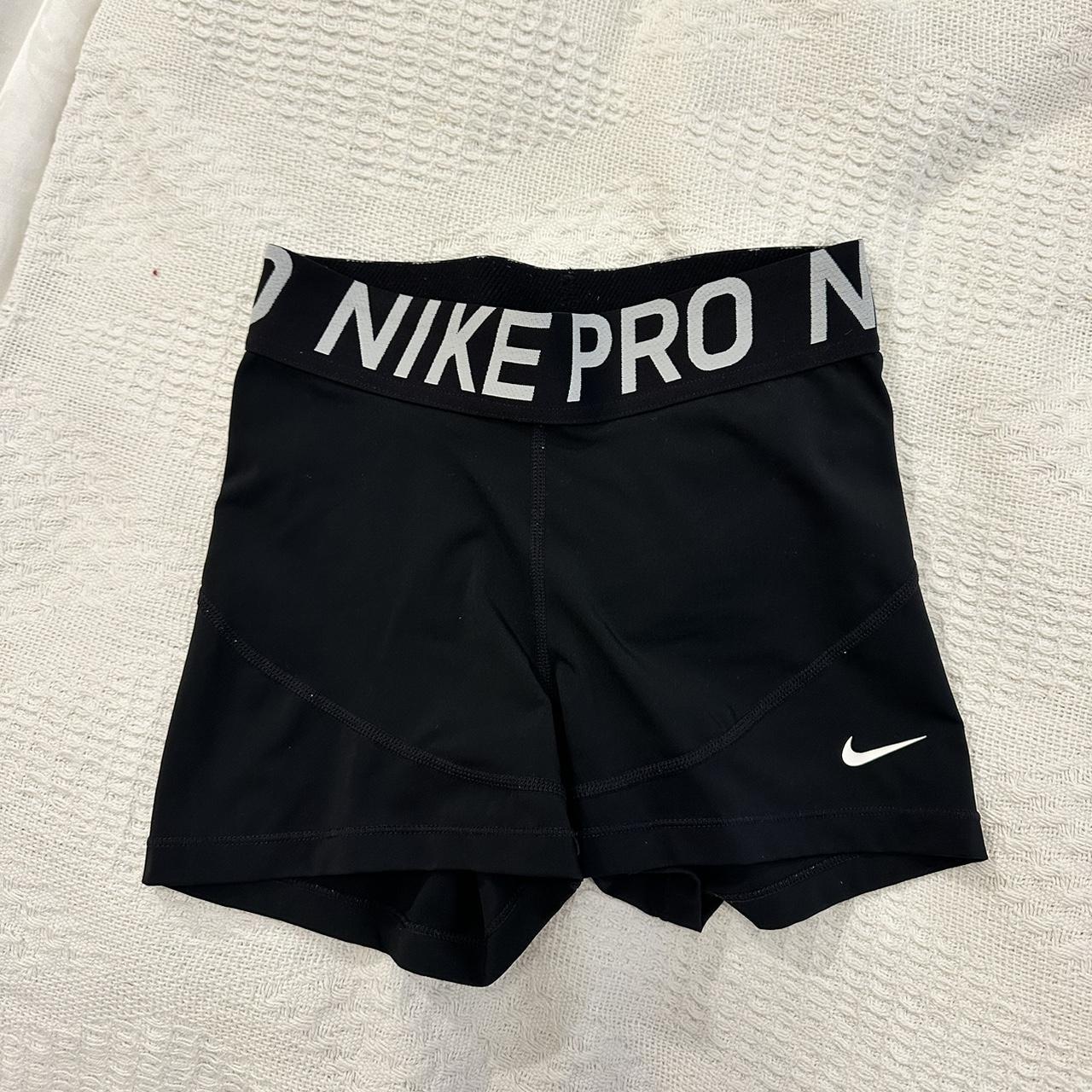 Nike Pro Gym Shorts Size Small Tiny Hole Shown In Depop 8795