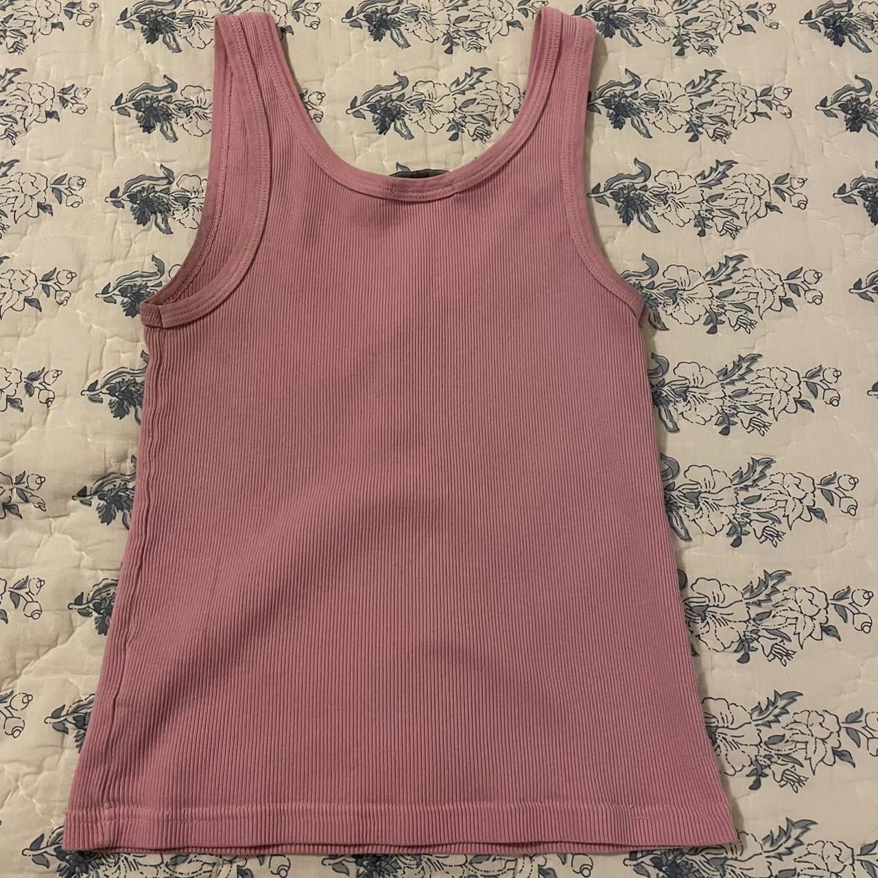 Super cute pink Brandi tank! - Depop