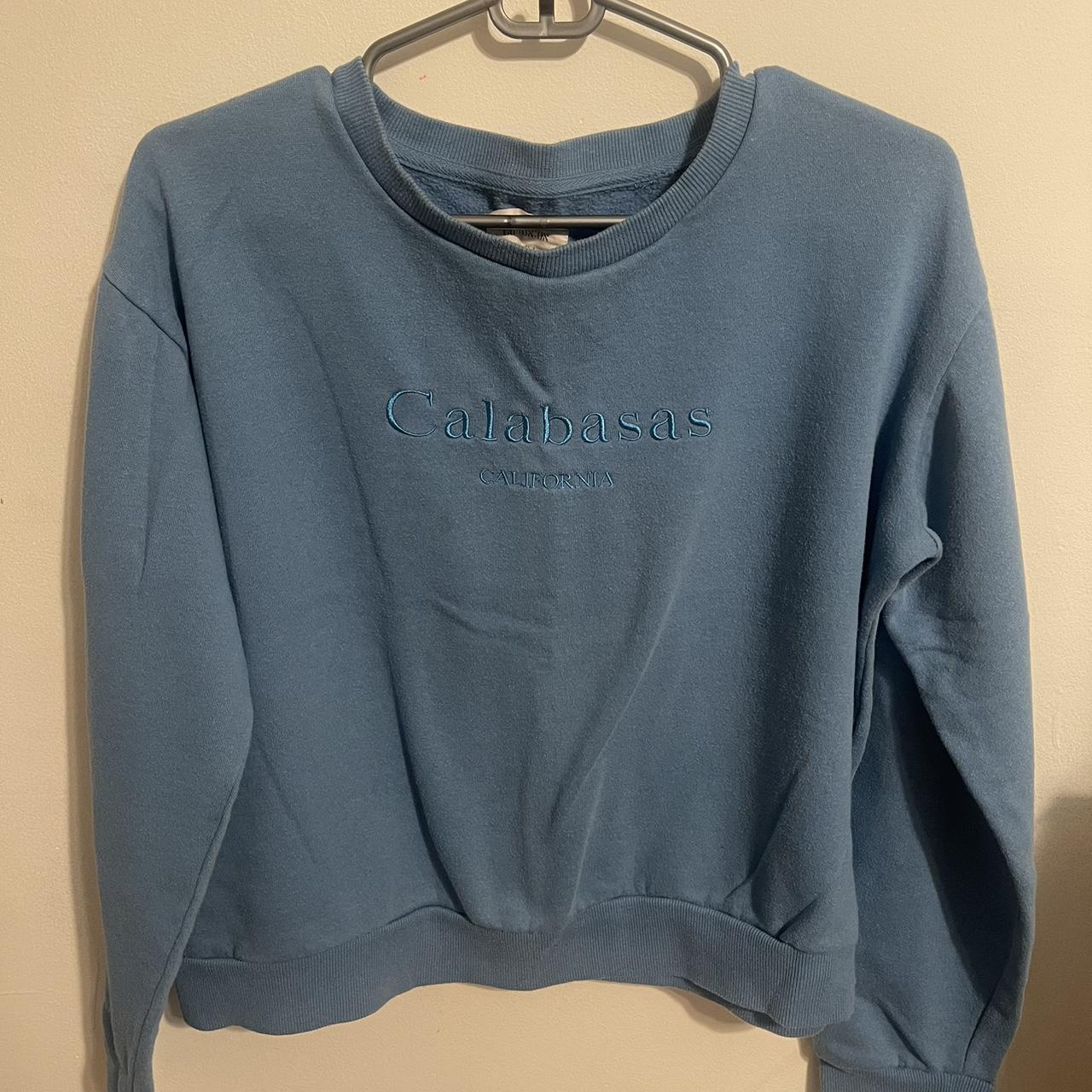 Cotton On Women's Blue Sweatshirt | Depop