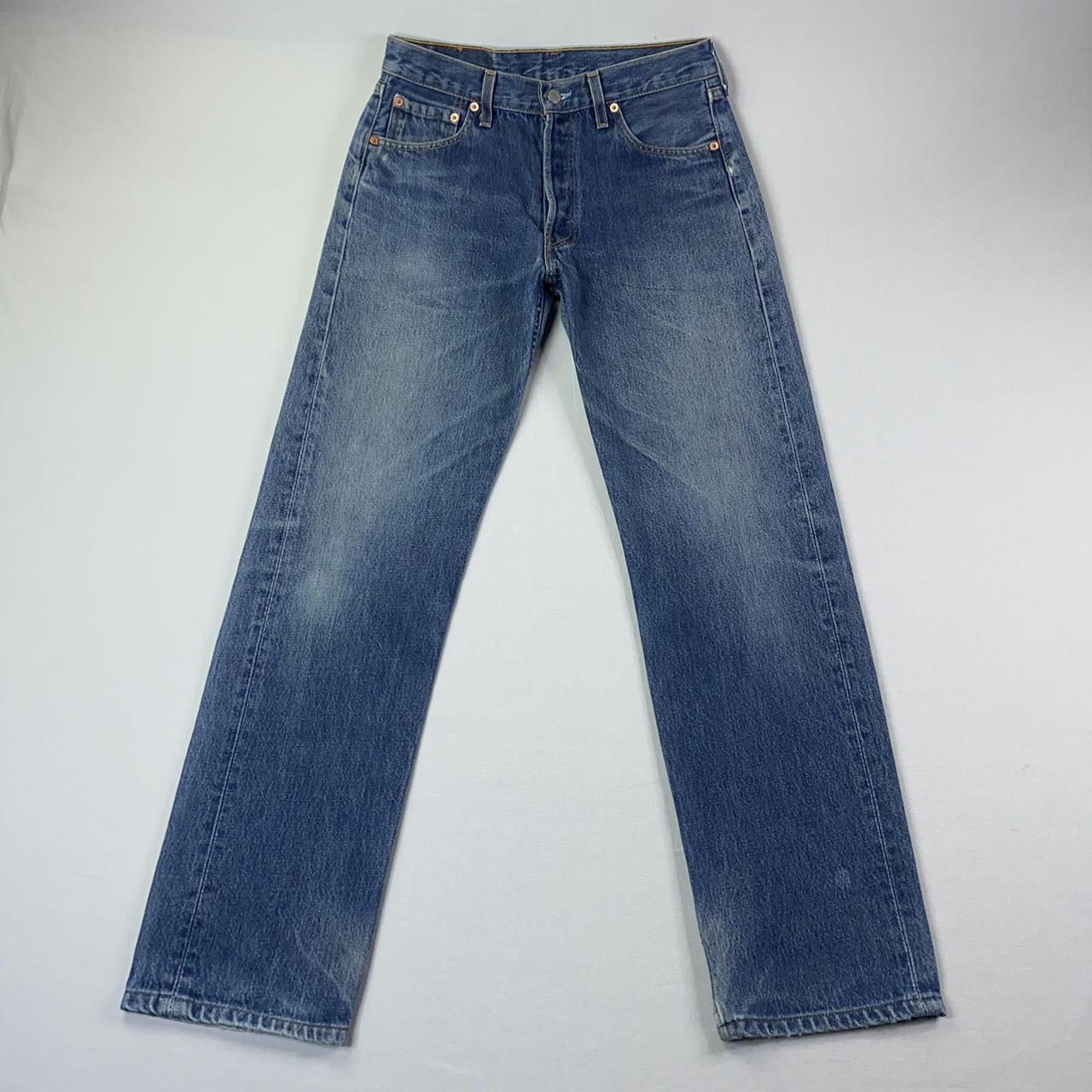 Mens 501 button outlet fly jeans