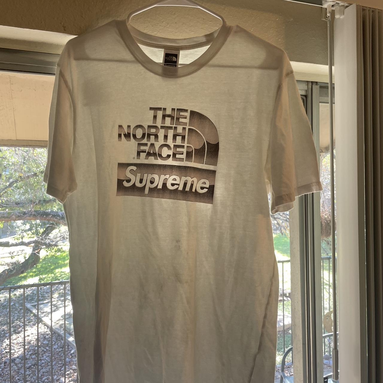 North face supreme shirt - Depop