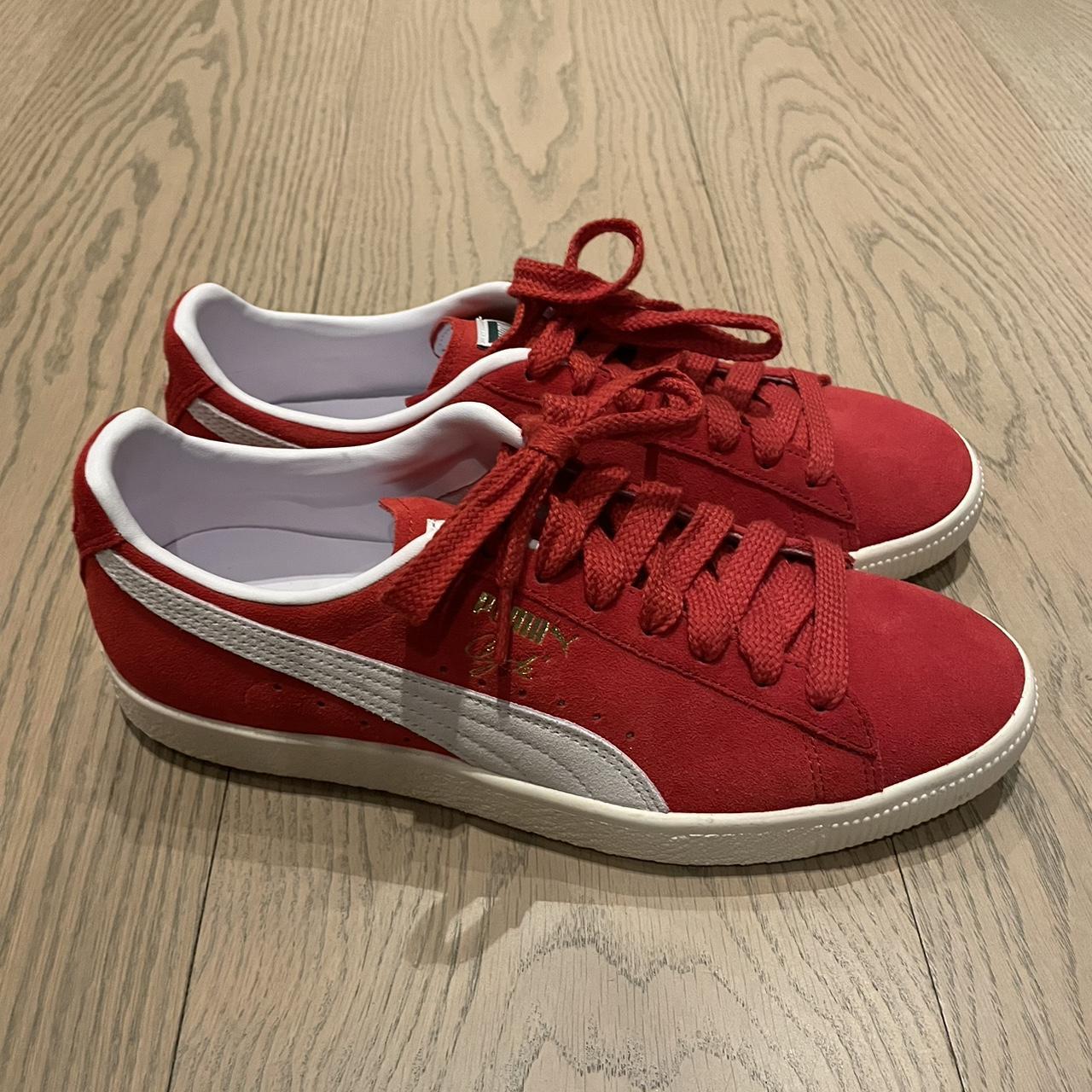 Puma Clyde OG Sneakers For All Time Red-PUMA... - Depop