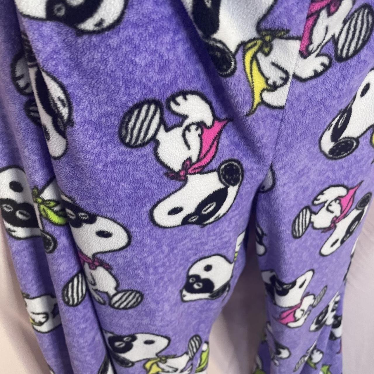 SNOOPY PEANUTS HALLOWEEN PAJAMA PANTS PJ bottoms. - Depop