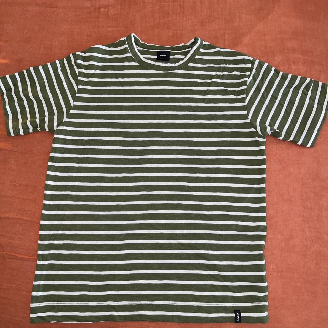 Small olive green and white Finisterre super soft... - Depop