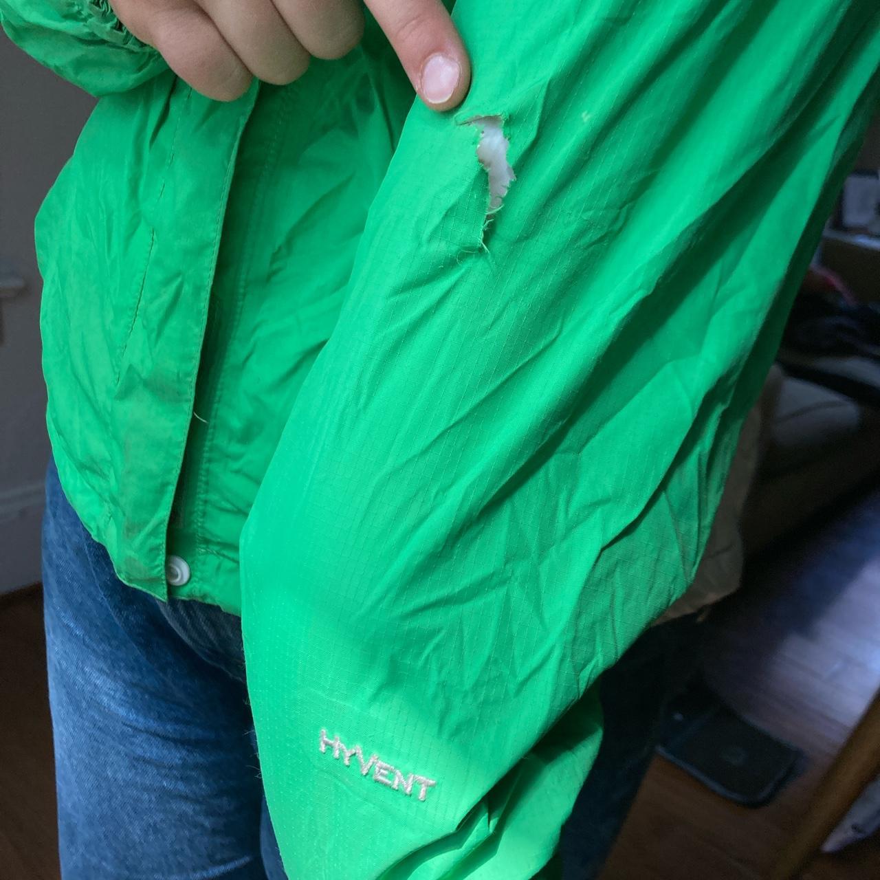 North Face rain jacket in useable condition. You... Depop