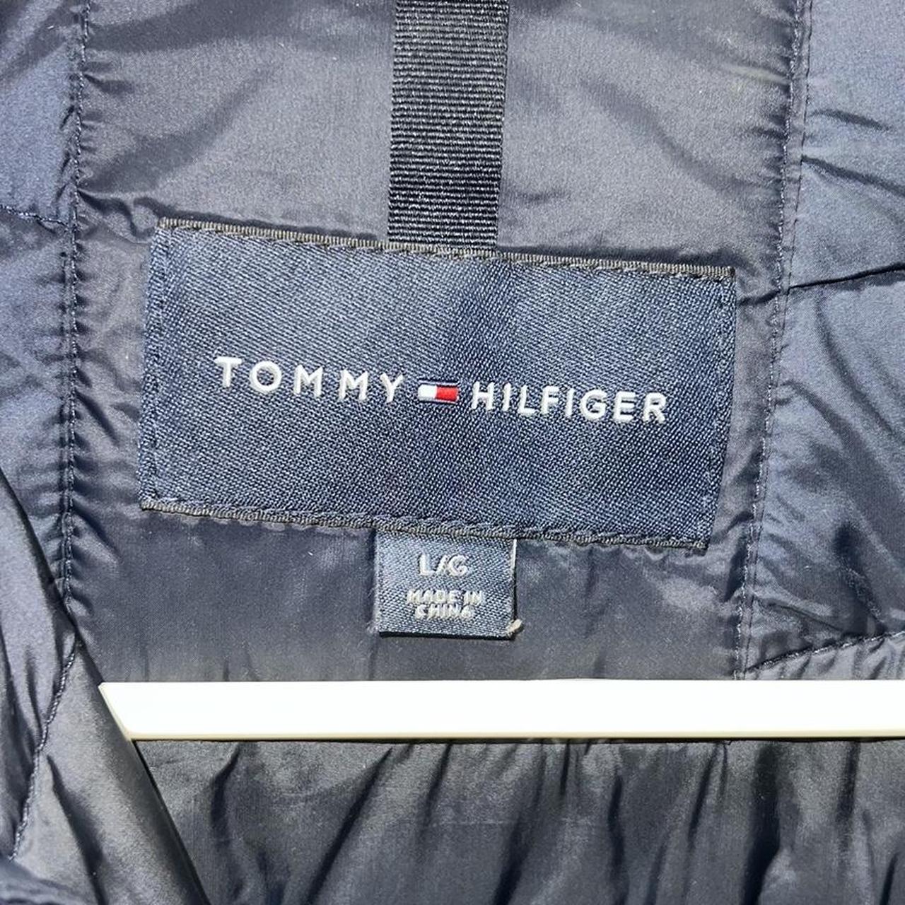 Tommy Hilfiger Men's Red and Blue Jacket | Depop