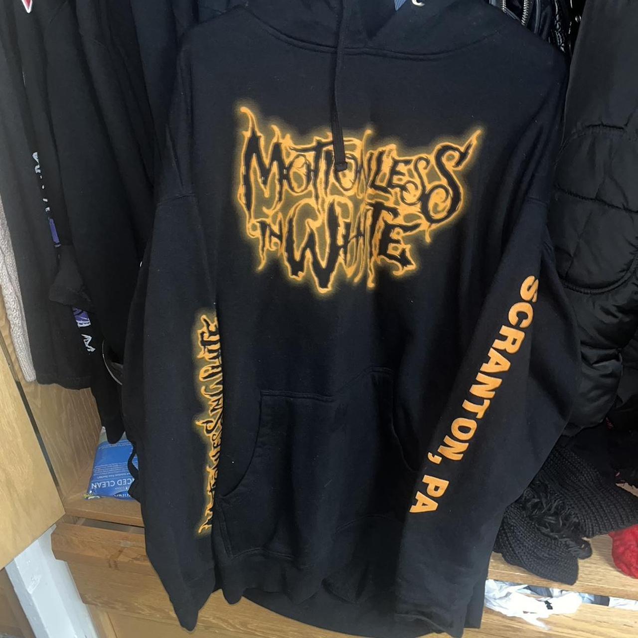 Motionless in white discount zip up hoodie