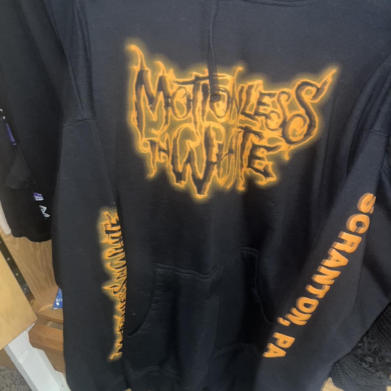 Rare old miw Motionless in white Scranton PA hoodie... Depop