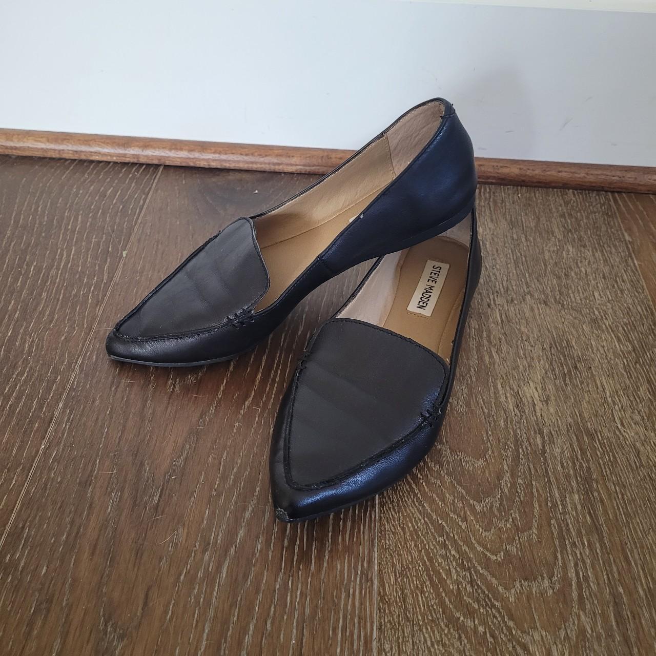 Steve madden feather loafer on sale sale