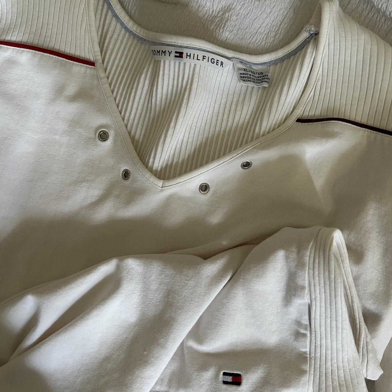 Tommy Hilfiger Women's White Shirt | Depop