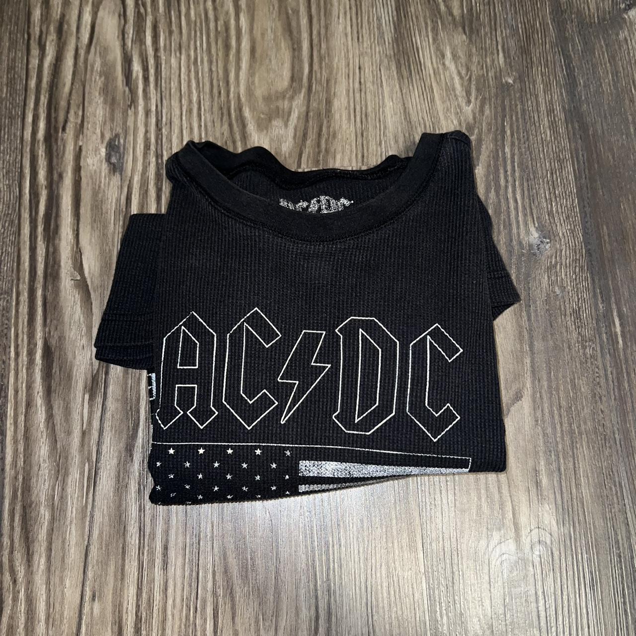- AC/DC long sleeve shirt - very comfy and stretchy - Depop