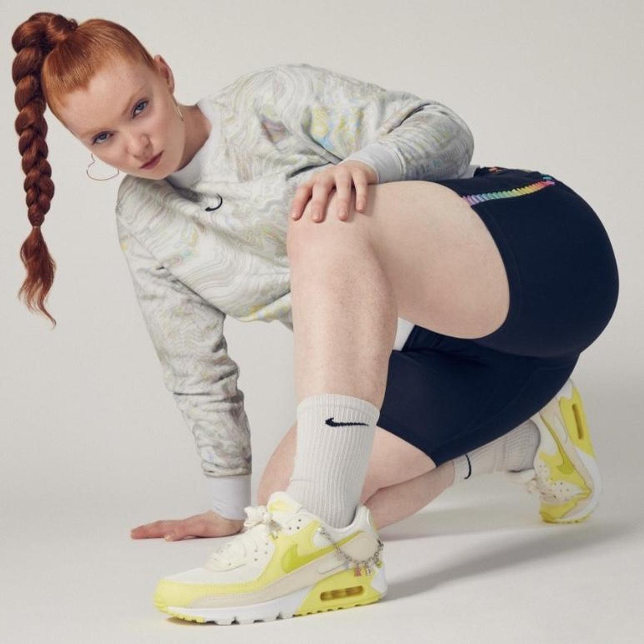 womens nike air max neon yellow