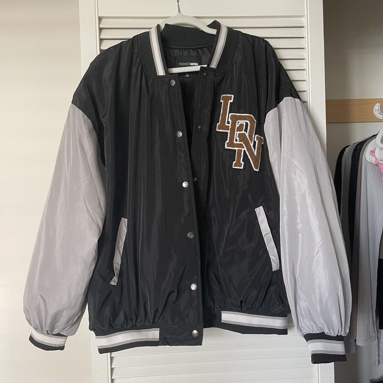 Fashion nova varsity clearance jacket