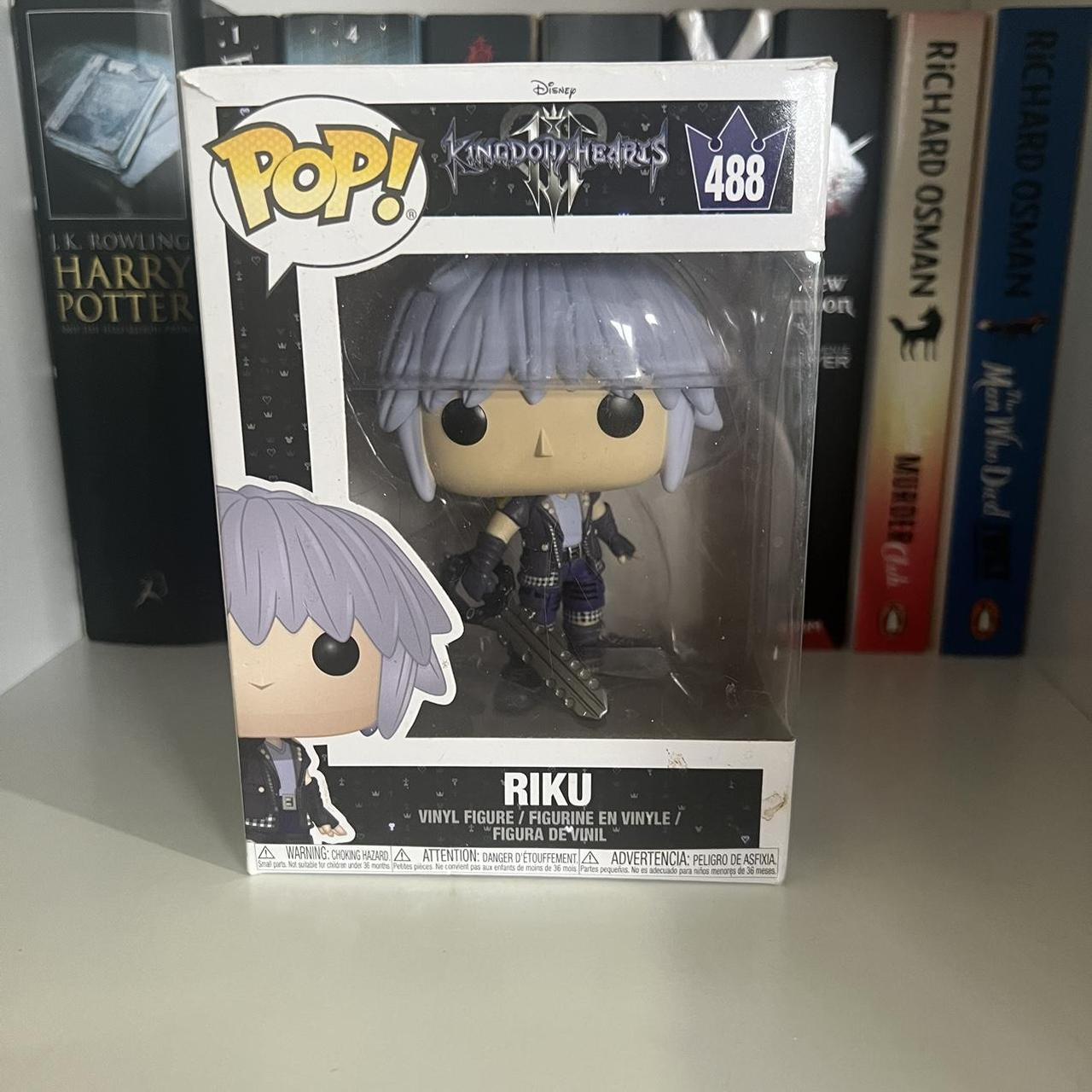 kingdom hearts riku funko pop figure has been... - Depop