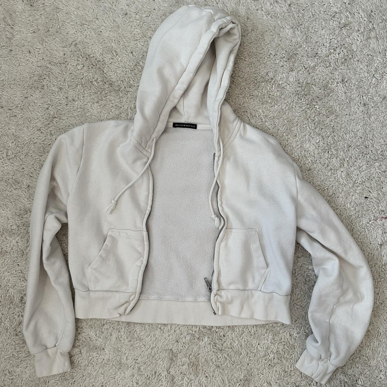 Brandy white online hoodie