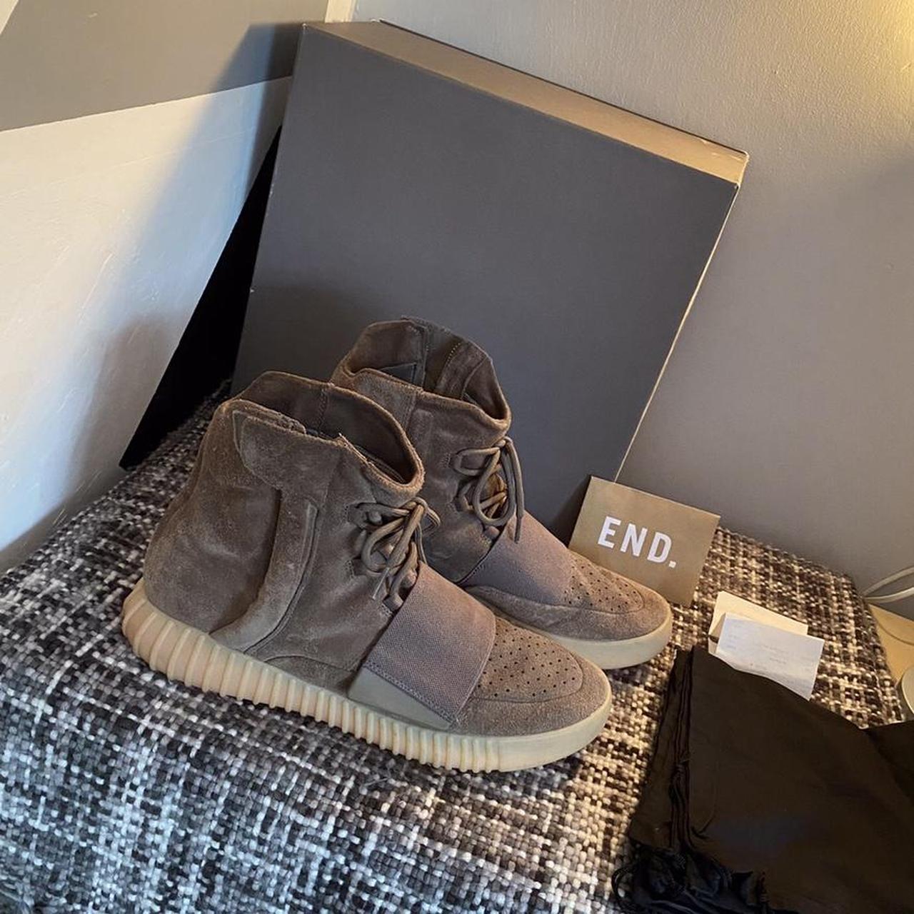 Yeezy Men's Brown and Boots | Depop