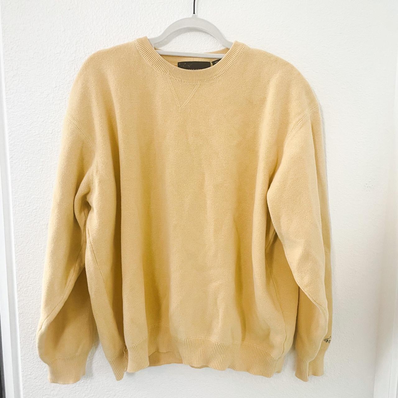 Men's Yellow Jumper | Depop