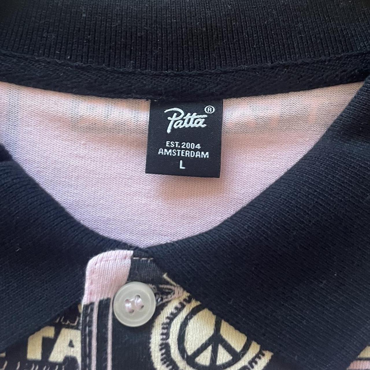 Patta Men's White and Pink Polo-shirts (3)