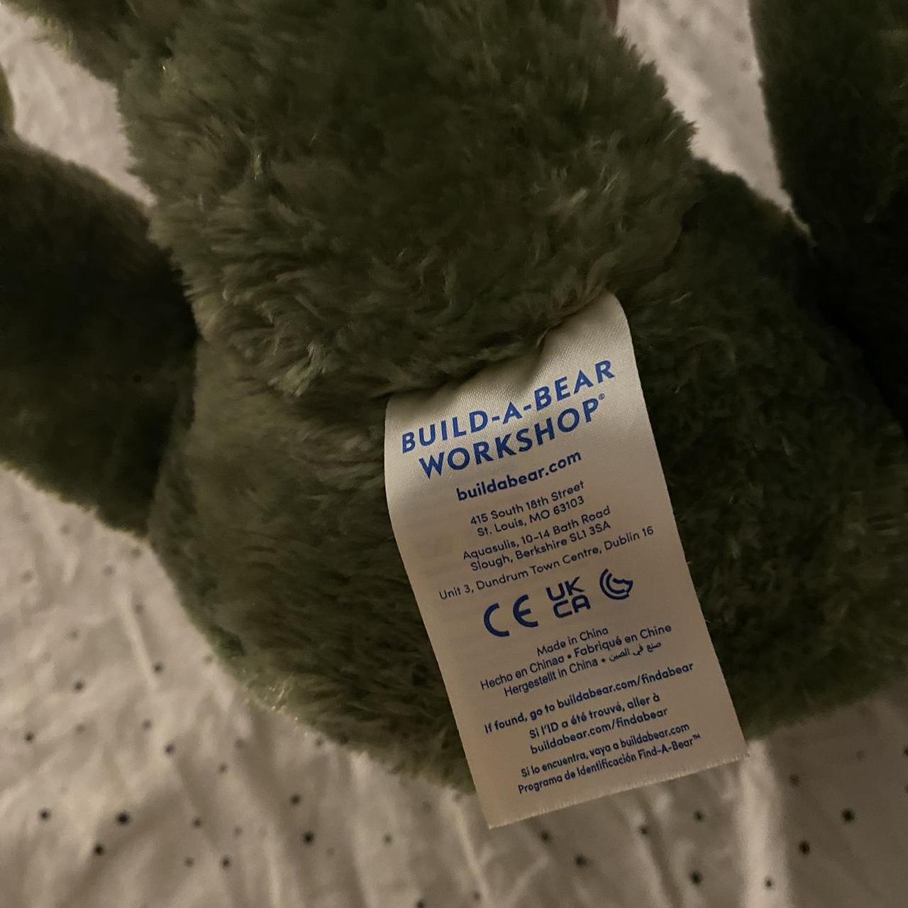 Build a Bear Halloween Zombie Frog Build a