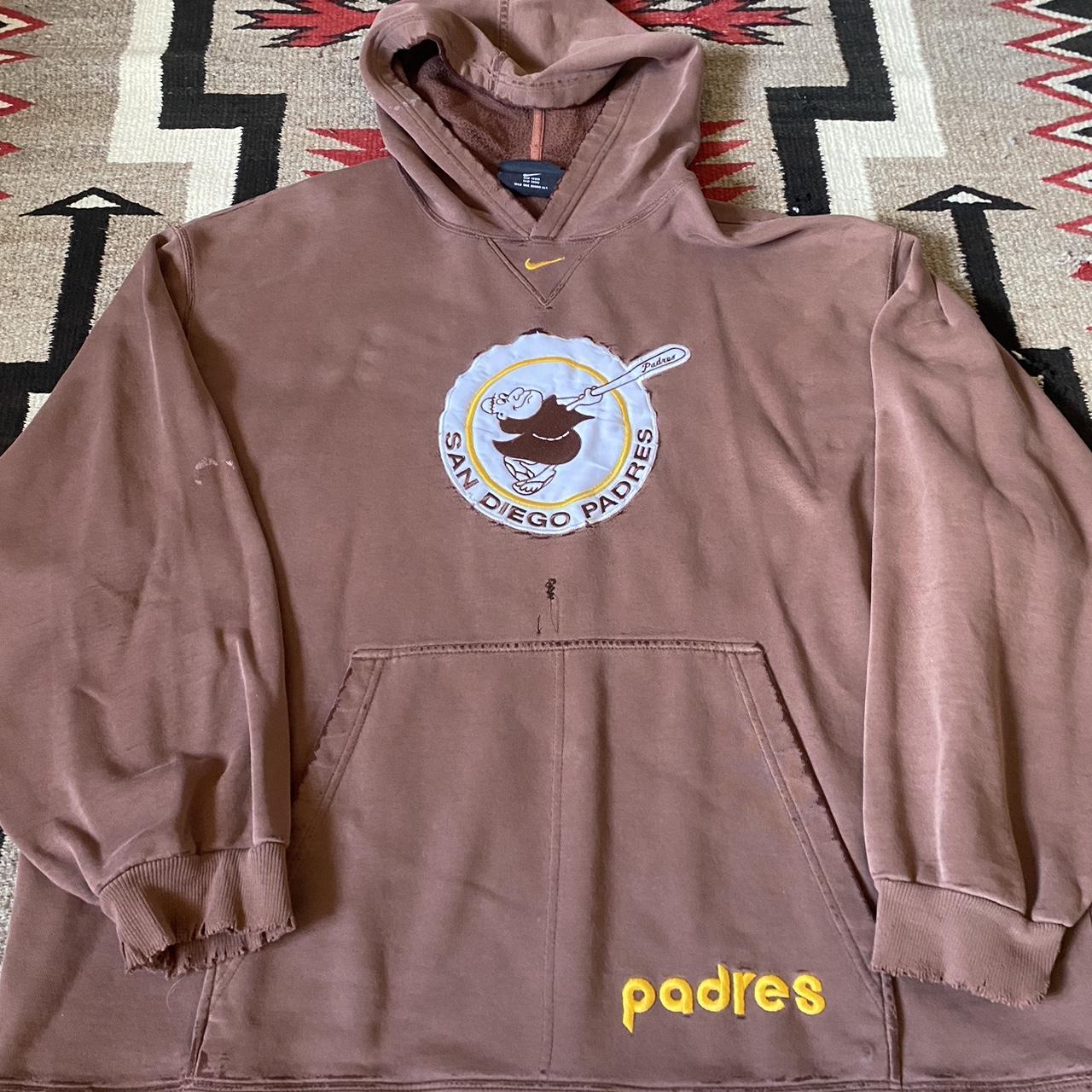 Men's San Diego Padres Nike Brown/Gold Authentic Collection