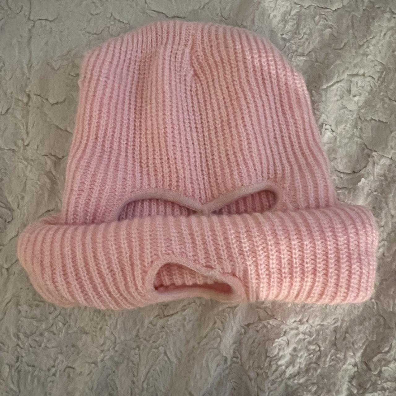 HOT PINK SKI MASK DRIPPY DRIP #SKIMASK #BEANIE - Depop