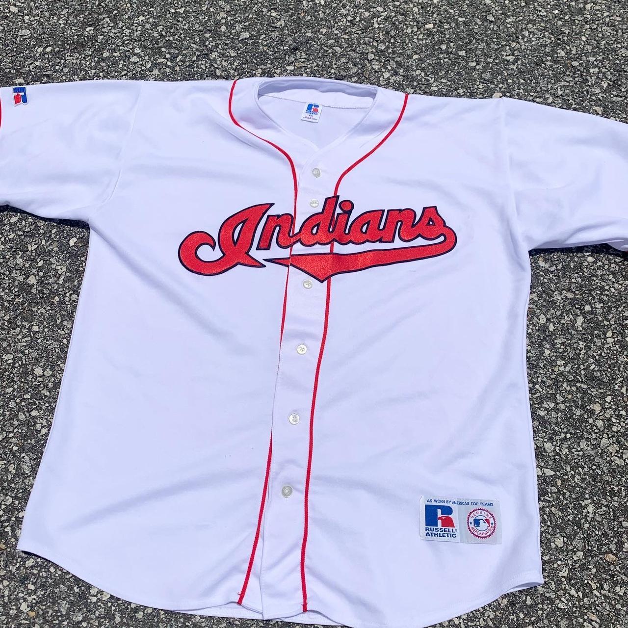 Cleveland Indians Vintage Russell Athletic - Depop