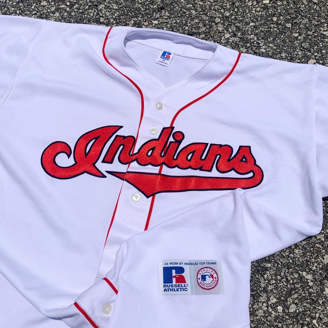 Cleveland Indians Vintage Russell Athletic - Depop