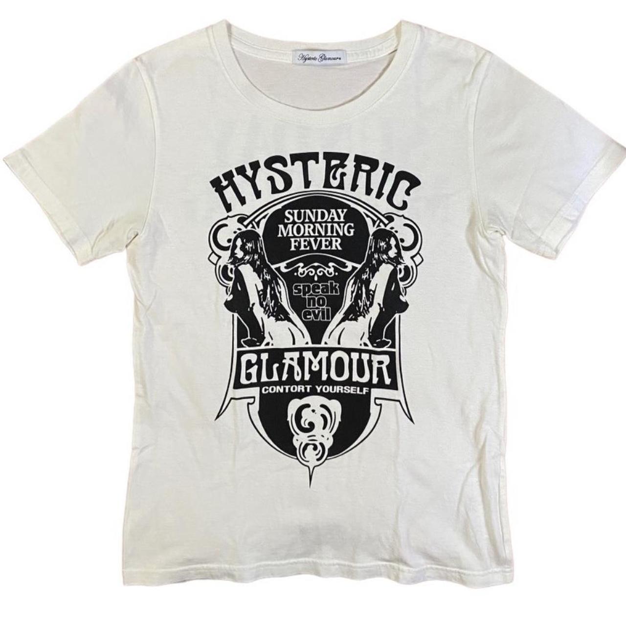 Hysteric Glamour “ Speak No Evil “ pinup girl shirt.... - Depop