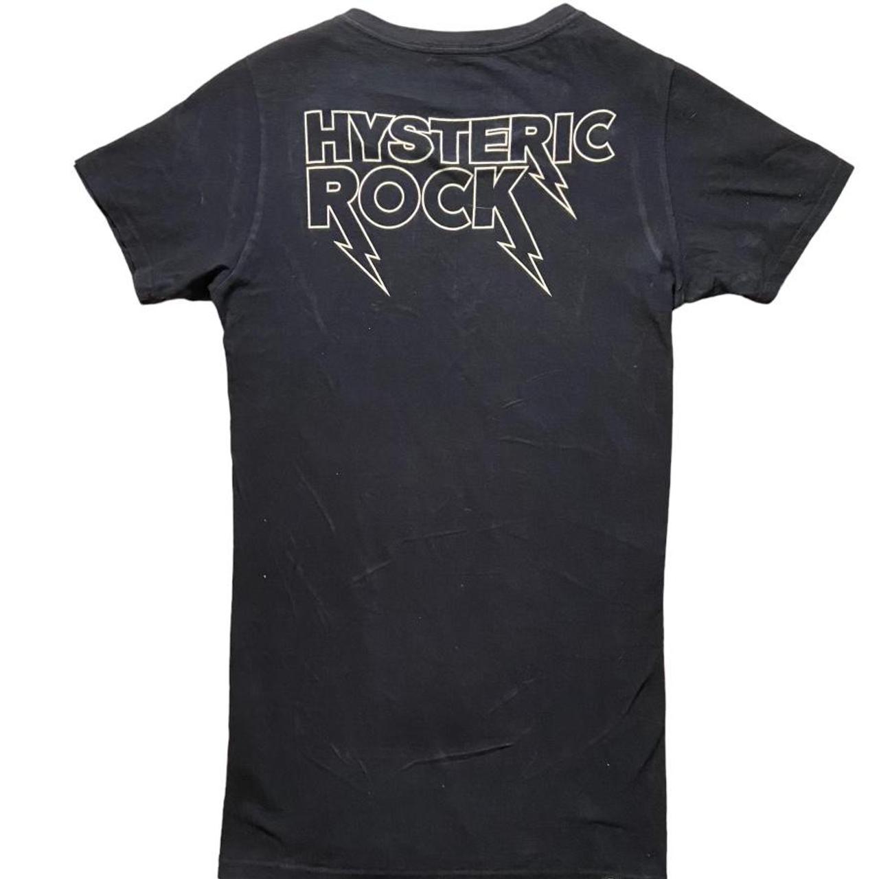 Hysteric Glamour “Hysteric Rock” fitted pinup...