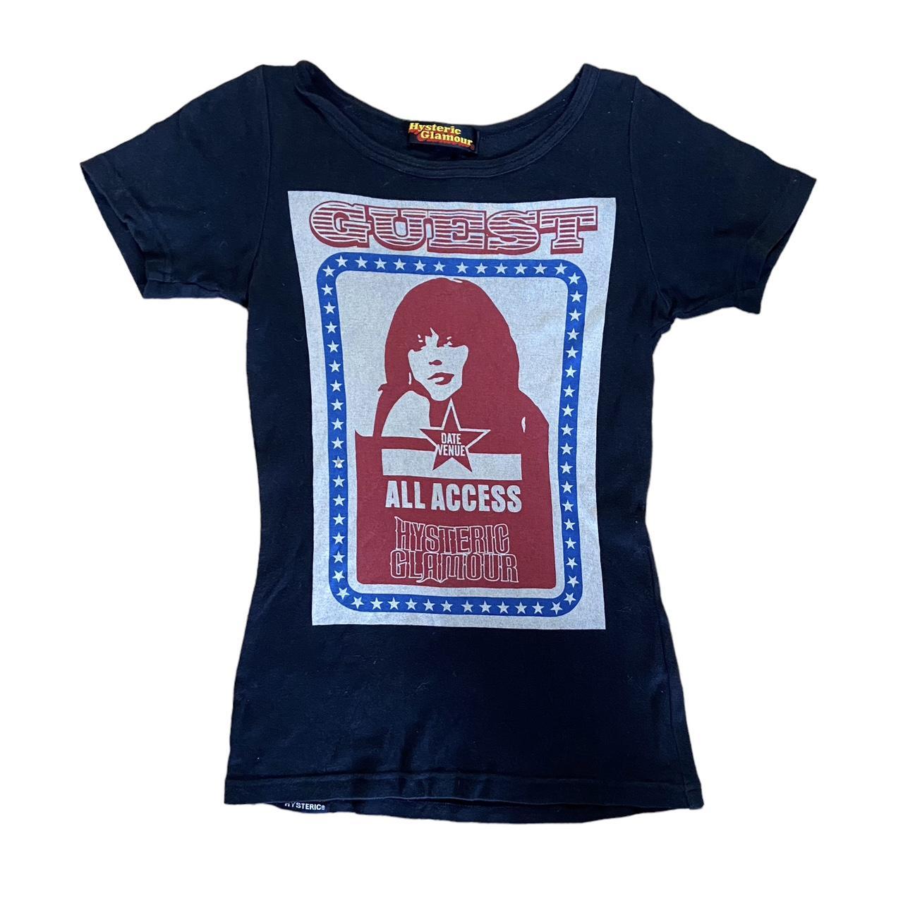 VINTAGE HYSTERIC GLAMOUR “Guest All Access” BABY TEE...