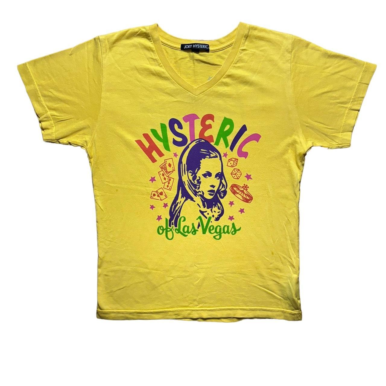 ヒステリックグラマー PLEASURE Tシャツ イエロー