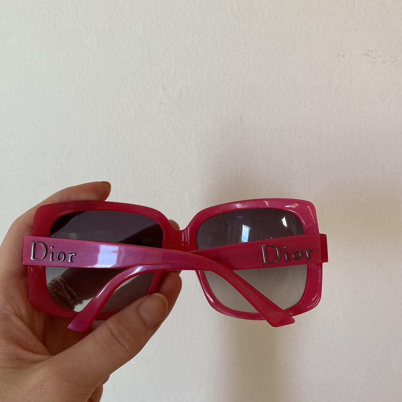 Vintage Dior Sunglasses Y2k Red Comes With The Depop 1979