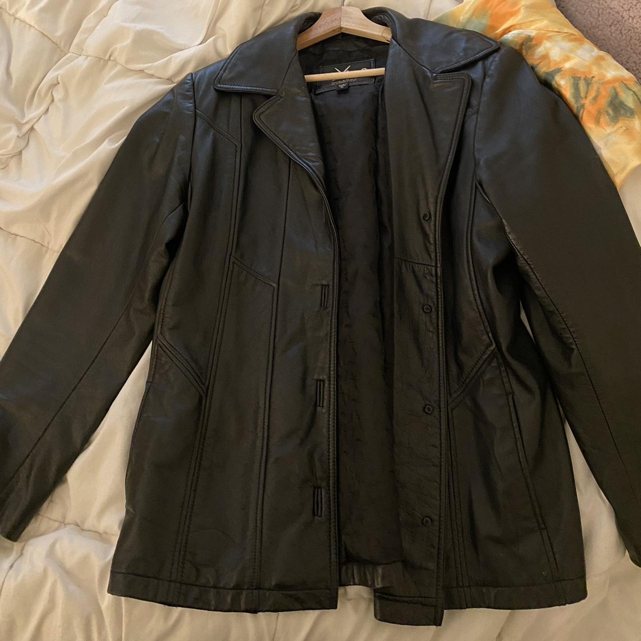 Wilson’s Leather Women's Black Jacket | Depop