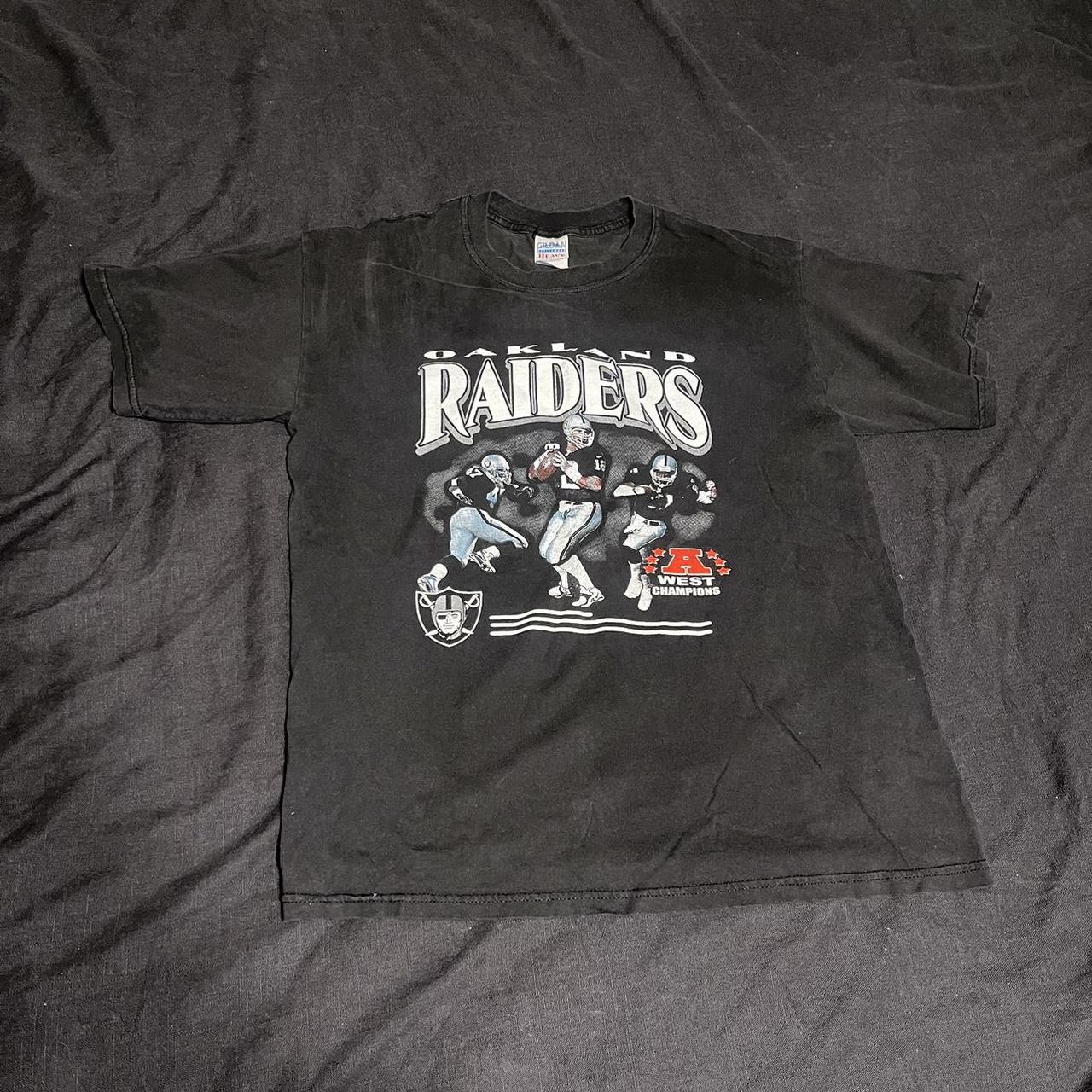 vintage oakland raiders t shirt