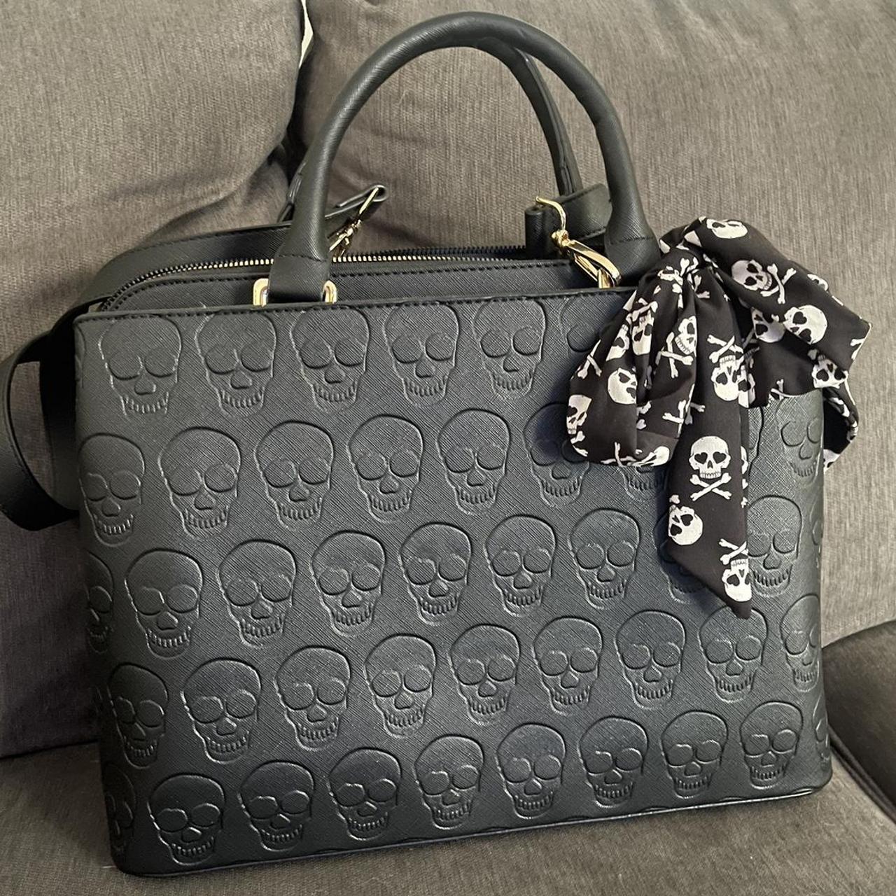 Betsey Johnson Skull Purse Good Sized Bag With Depop