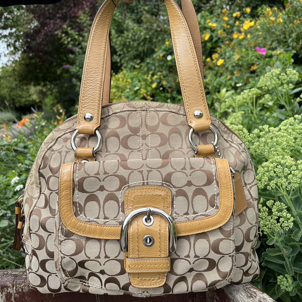 Vintage Coach Bag Signature Soho dome print bag | Depop
