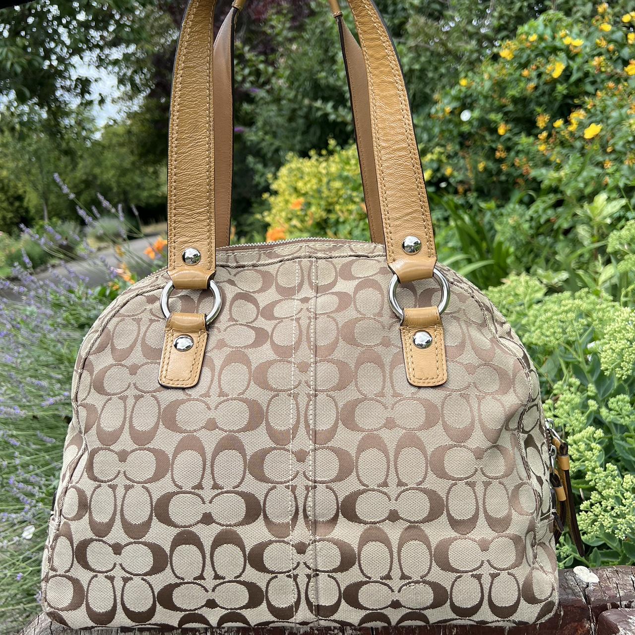 Vintage Coach Bag Signature Soho dome print bag | Depop