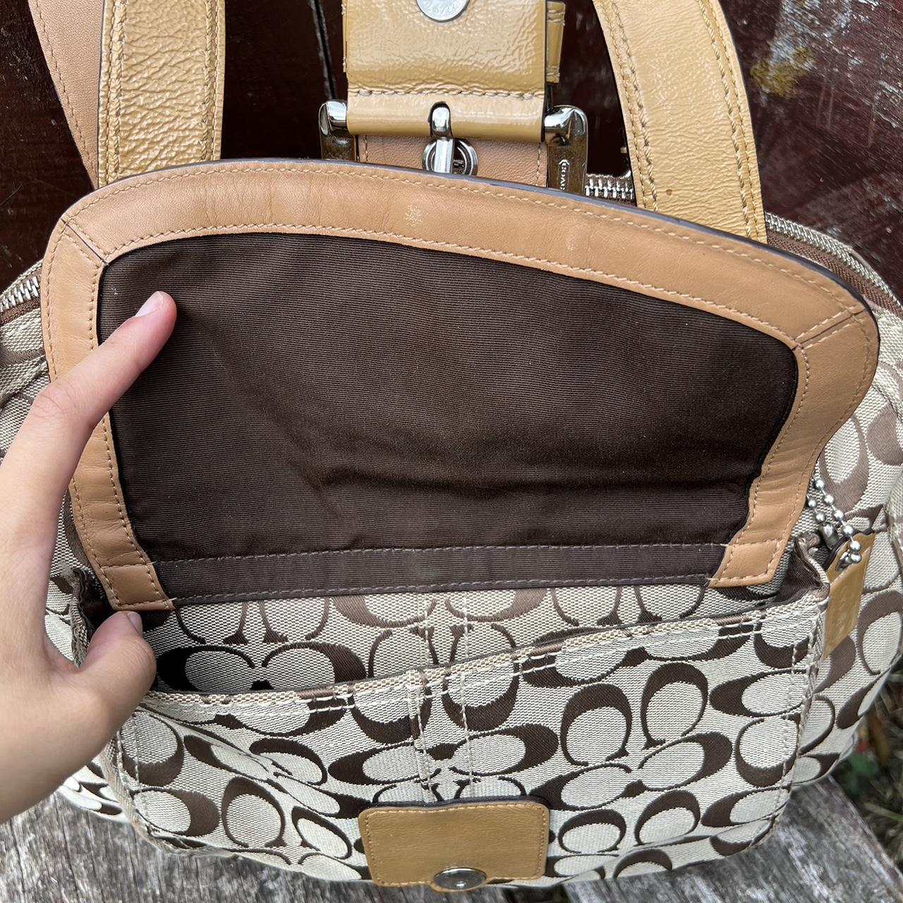 バッグ COACH USA Vintage Leather Dome 2Way Bag COACH USA Vintage Leather Dome 2Way Bag
