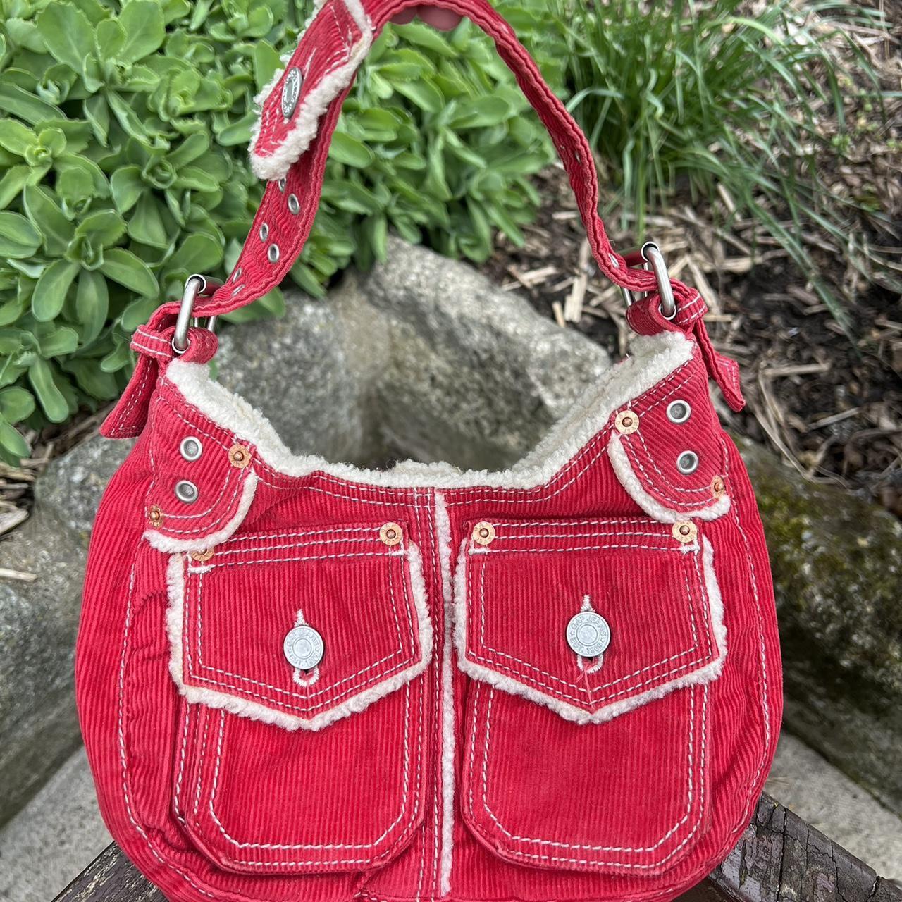 Vintage GAP corduroy bag Such a cute y2k vibe White | Depop